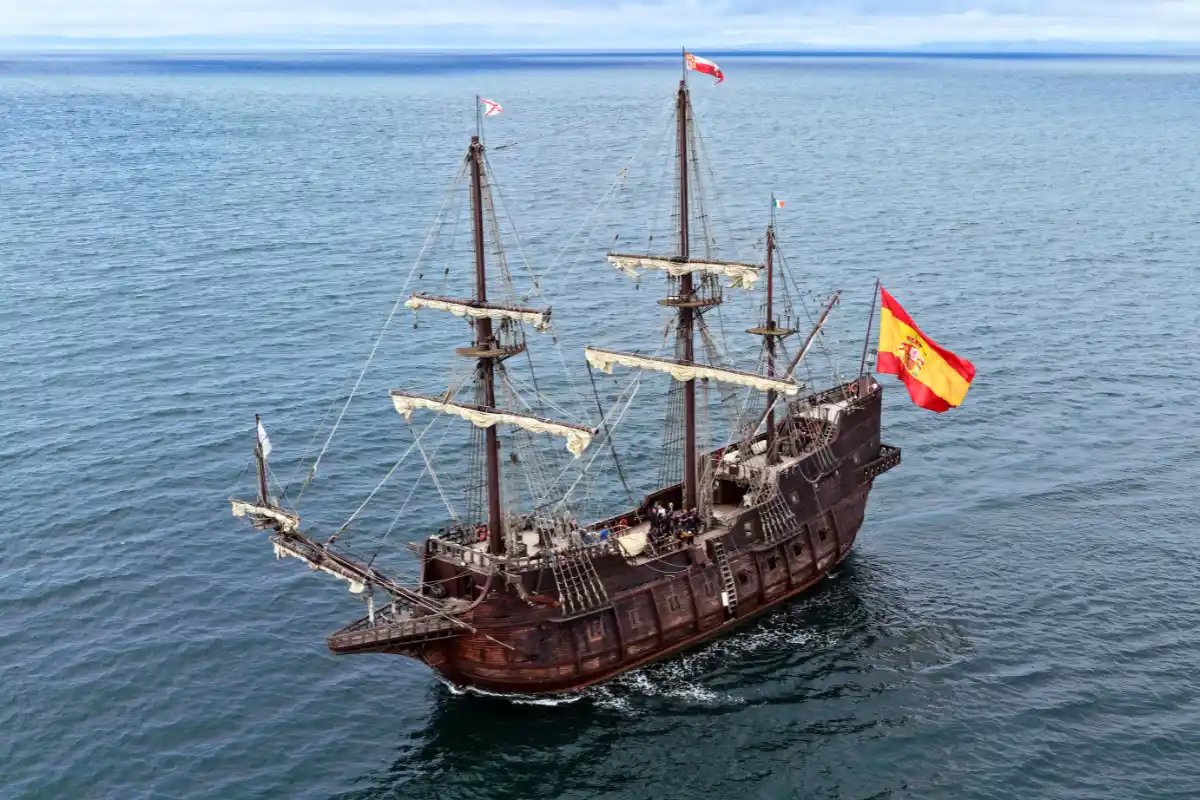 Galeon Andalucia arrival in Sligo